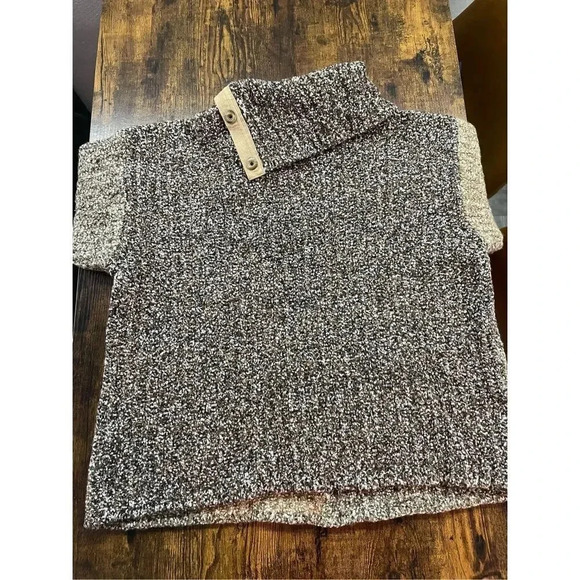 Escada Sport Brown Pullover button sweater  Size M - Picture 10 of 11
